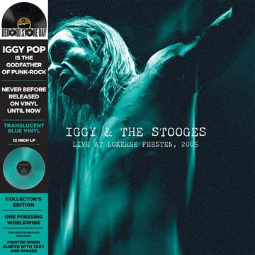 Iggy & the Stooges / Live at Lokerse Feesten, 2005 - LP BLUE