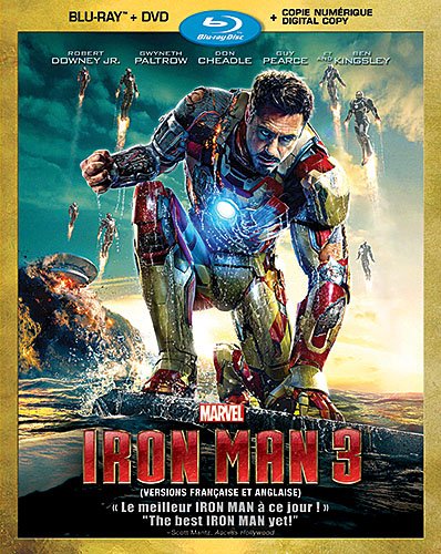 Iron Man 3 - Blu-Ray/DVD (Used) – ID Shop.ca