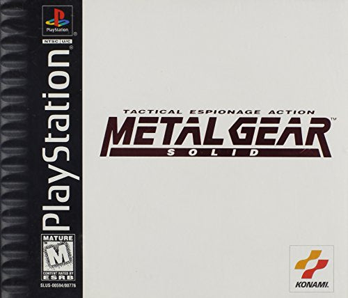 Metal Gear Solid Greatest Hits - PlayStation