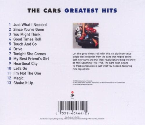 The Cars / Greatest Hits - CD (Used)