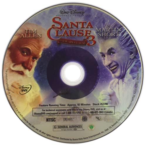 The Santa Clause 3: The Escape Clause - DVD (Used)