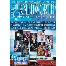 Live at Knebworth parts one, two and three