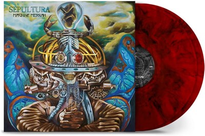 Sepultura / Machine messiah - 2LP RED, BLACK MARBLED