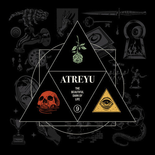 Atreyu / The Beautiful Dark of Life - 2LP Red Teal & Yellow Swirl