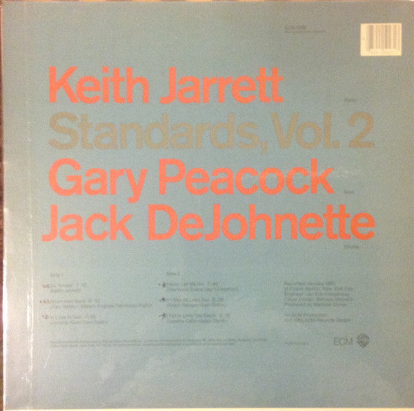 Buy Keith Jarrett, Gary Peacock, Jack DeJohnette / Standards, Vol