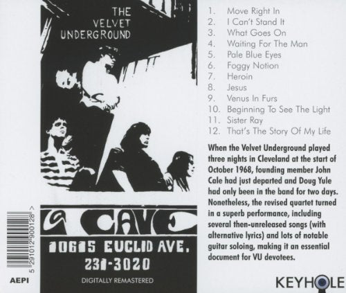 Velvet Underground / La Cave 1968 - CD