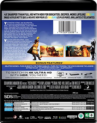 Puss in Boots - 4K/Blu-ray