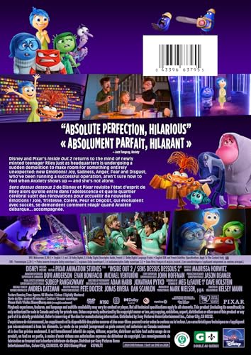 Inside Out 2 - DVD