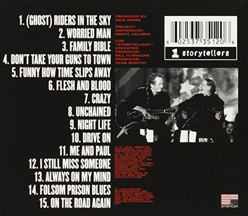 Johnny Cash &amp; Willie Nelson / VH-1 Storytellers - CD