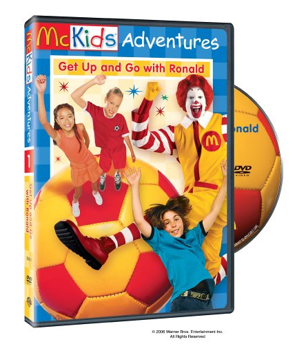 McKids Adventures, Vol. 1 - Get Up and Go with Ronald (Bilingual) [Import]