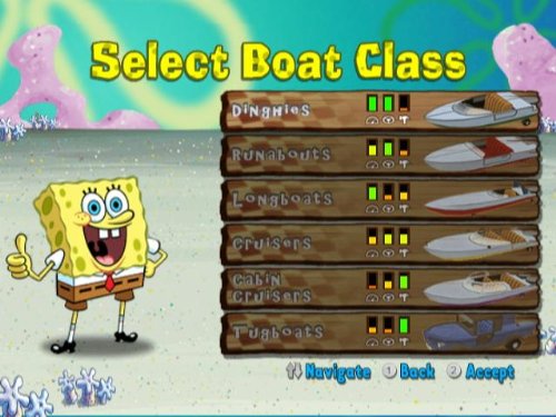 Spongebob Boating Bash - Wii Standard Edition