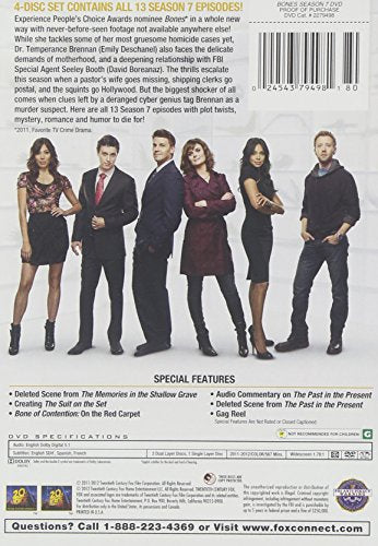 Bones: The Complete Seventh Season - DVD