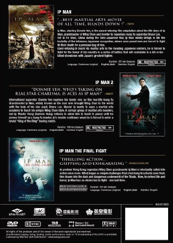 Triple Feature Boxset - Ip Man (Ip Man / Ip Man 2 / Ip Man: The Final Fight)