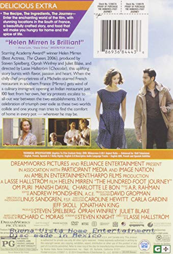 The Hundred-Foot Journey - DVD (Used)