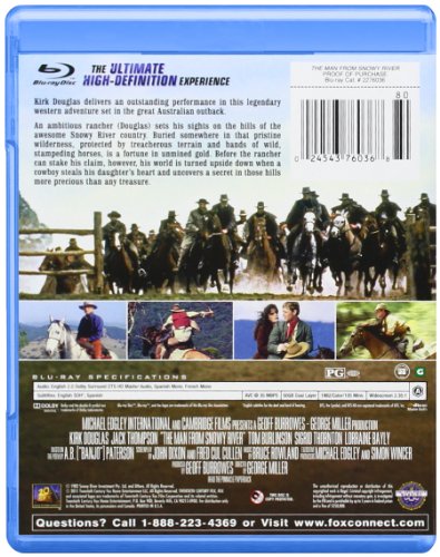 Man from Snowy River, The Blu-ray (Bilingual) [Import]