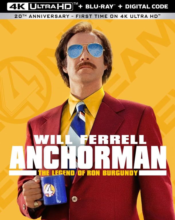 Anchorman: The Legend of Ron Burgundy - 4K/Blu-Ray