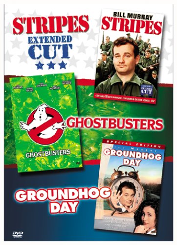Trilpe Feature / Stripes (Extended Cut), Ghostbusters, Groundhog Day - DVD (Used)