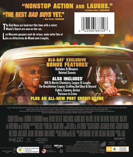 Bad Boys: Ride or Die - Blu-Ray