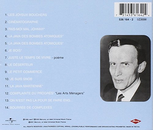 Boris Vian / Le Deserteur - CD (Used)