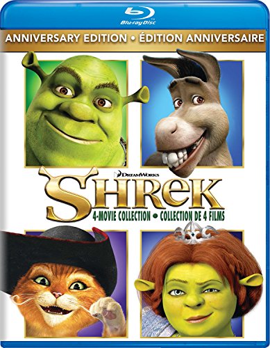 Shrek 1-4 Collection (Bilingual) [Blu-ray]