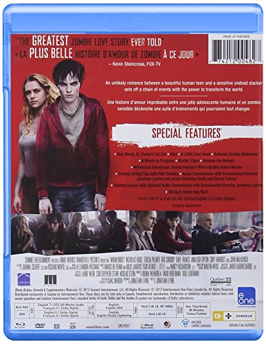 Warm Bodies / Zombie despite him (Bilingual) [Blu-ray + DVD]