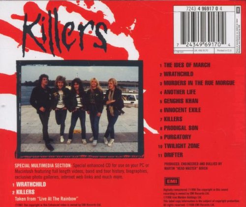 Iron Maiden / Killers ([1998 Remastered Edition]) - CD (Used)