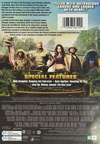 Jumanji: The Next Level (Bilingual)