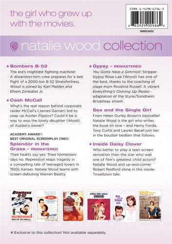 Natalie Wood Signature Collection (Bombers B-52 / Cash McCall / Splendor in the Grass / Gypsy / Sex and the Single Girl / Inside Daisy Clover)