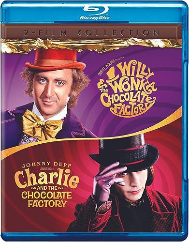 Willy Wonka and the Chocolate Factory + Charlie and the Chocolate Factory - Blu-Ray