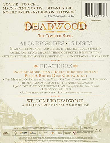 Deadwood: The Complete Series [Blu-ray] (Sous-titres français)