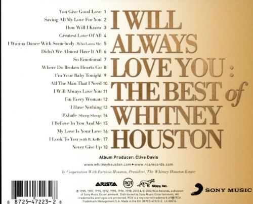 Whitney Houston / I Will Always Love You: The Best of Whitney Houston - CD (Used)