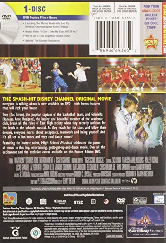 High School Musical (Encore Edition) - DVD