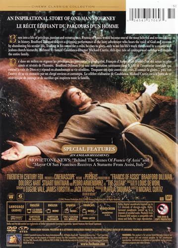 Francis Of Assisi - DVD (Canadian Bilingual)