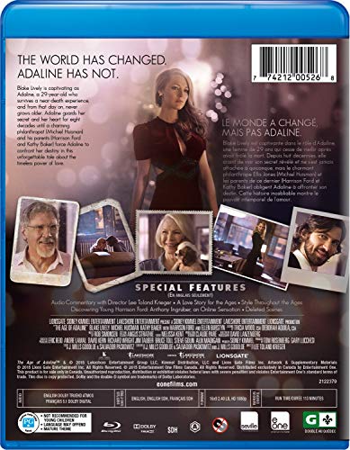 The Age of Adaline - Blu-Ray (Used)