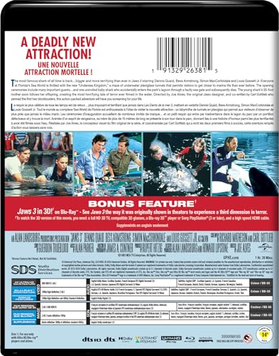 Jaws 3 - 4K/Blu-ray