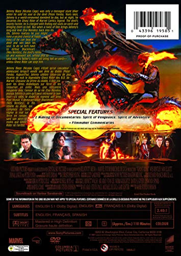 Ghost Rider (Widescreen) - DVD