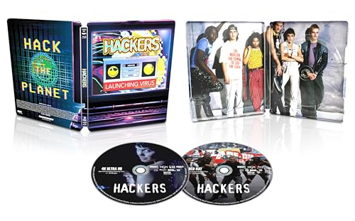 Hackers - Limited Edition Steelbook 4K Ultra HD + Blu-ray