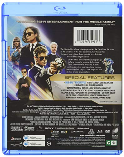 Men In Black International [Blu-ray + DVD + Digital] (Bilingual)