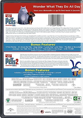 Secret Life of Pets, The: 2-Movie Collection (Bilingual)