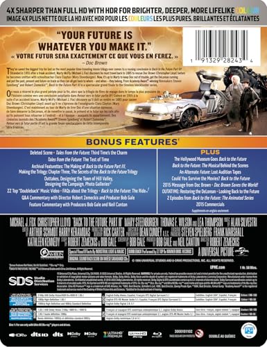 Back to the Future: Part III (Limited Edition Steelbook) - 4K