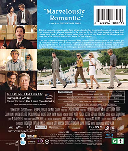 Midnight in Paris - Blu-Ray (Used)