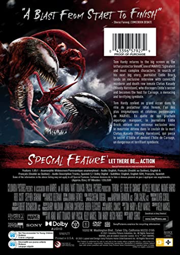 Venom: Let There Be Carnage (Bilingual) - DVD (Used)