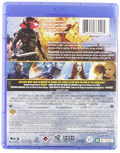 Aquaman - Blu-Ray/DVD (Used)