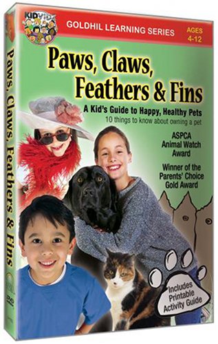 Kidvidz: Paws Claws Feathers & Fins