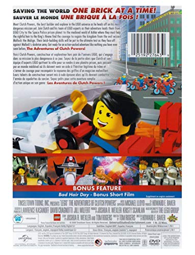 Lego: The Adventures of Clutch Powers (Bilingual) (Happy Face Packaging)