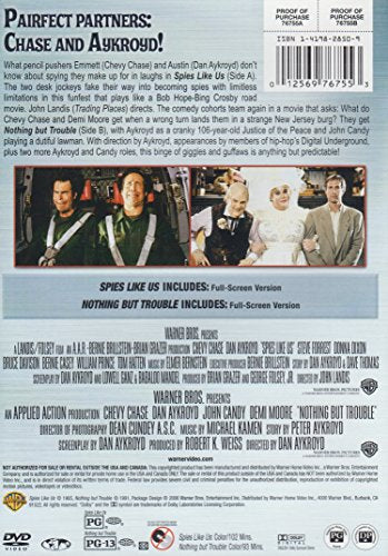 Nothing But Trouble + Spies Like Us - DVD