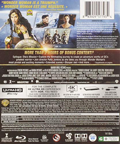 Wonder Woman (2-Disc) - 4K