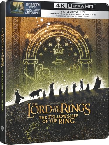 The Lord of the Rings: The Fellowship of Ring (Extended & Theatrical) [Steelbook] - 4K
