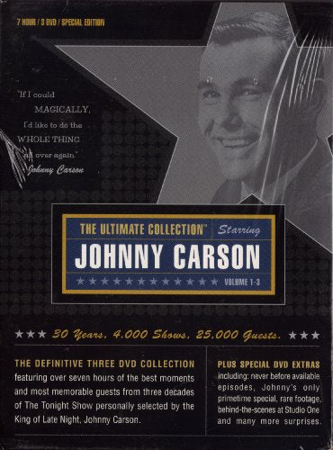 The Ultimate Johnny Carson Collection - His Favorite Moments from The Tonight Show (Vols. 1-3) (1962-1992)