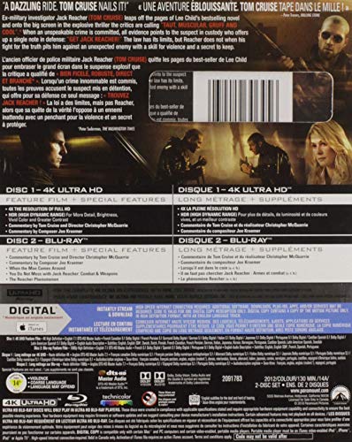 Jack Reacher - 4K/Blu-Ray
